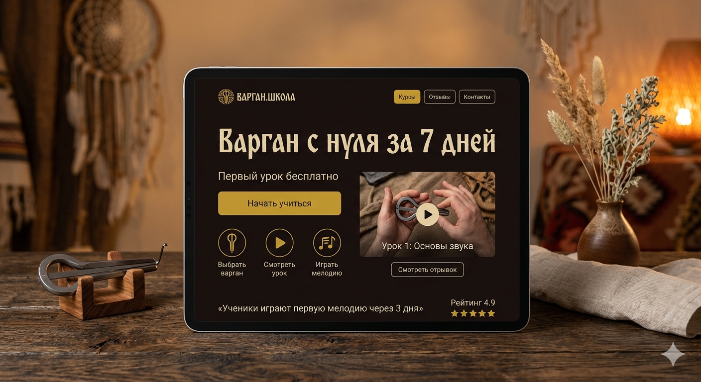Онлайн курсы по варгану